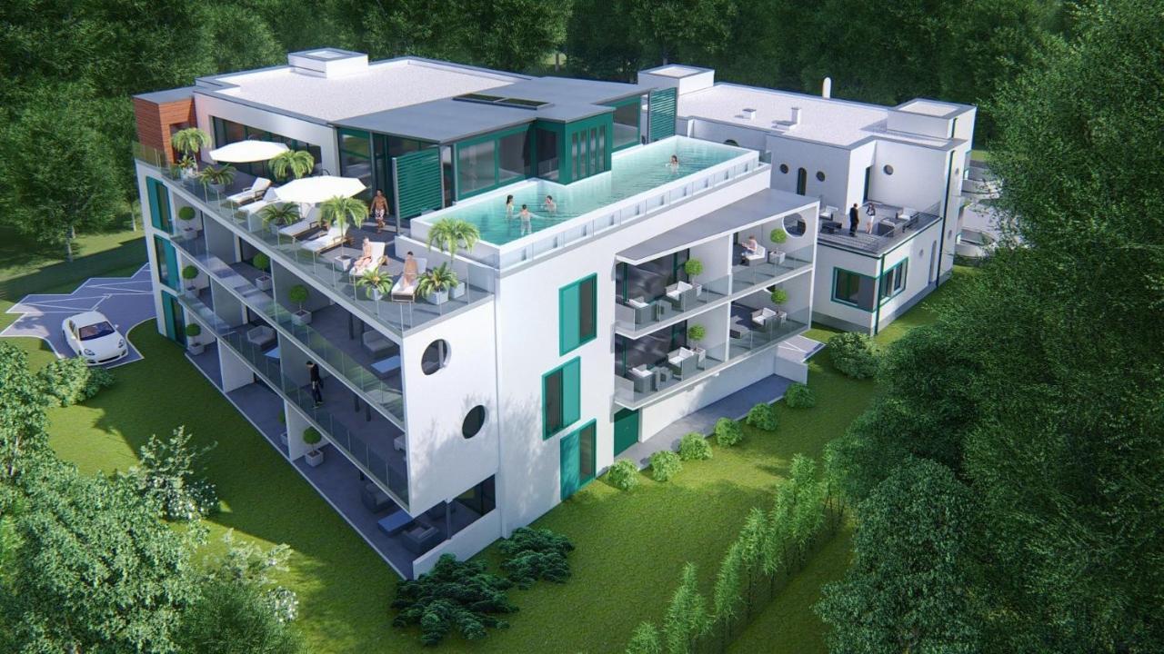 Villa Bauhaus Wellness Apartman 202 Siofok Ngoại thất bức ảnh